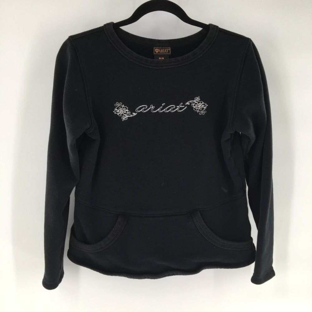 ARIAT Black Sweater (W2-187) ⁂